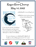 Rogue River Cleanup Day 09 Poster
