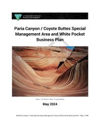 Paria Canyon/Coyote Buttes Special Management Area and White Pocket cover