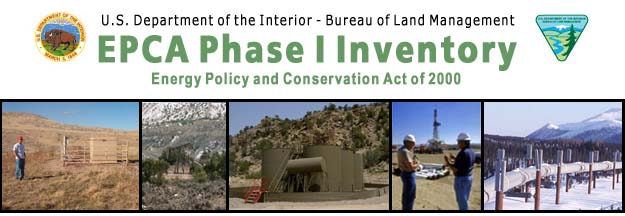 energy policy and conservation act phase one inventory