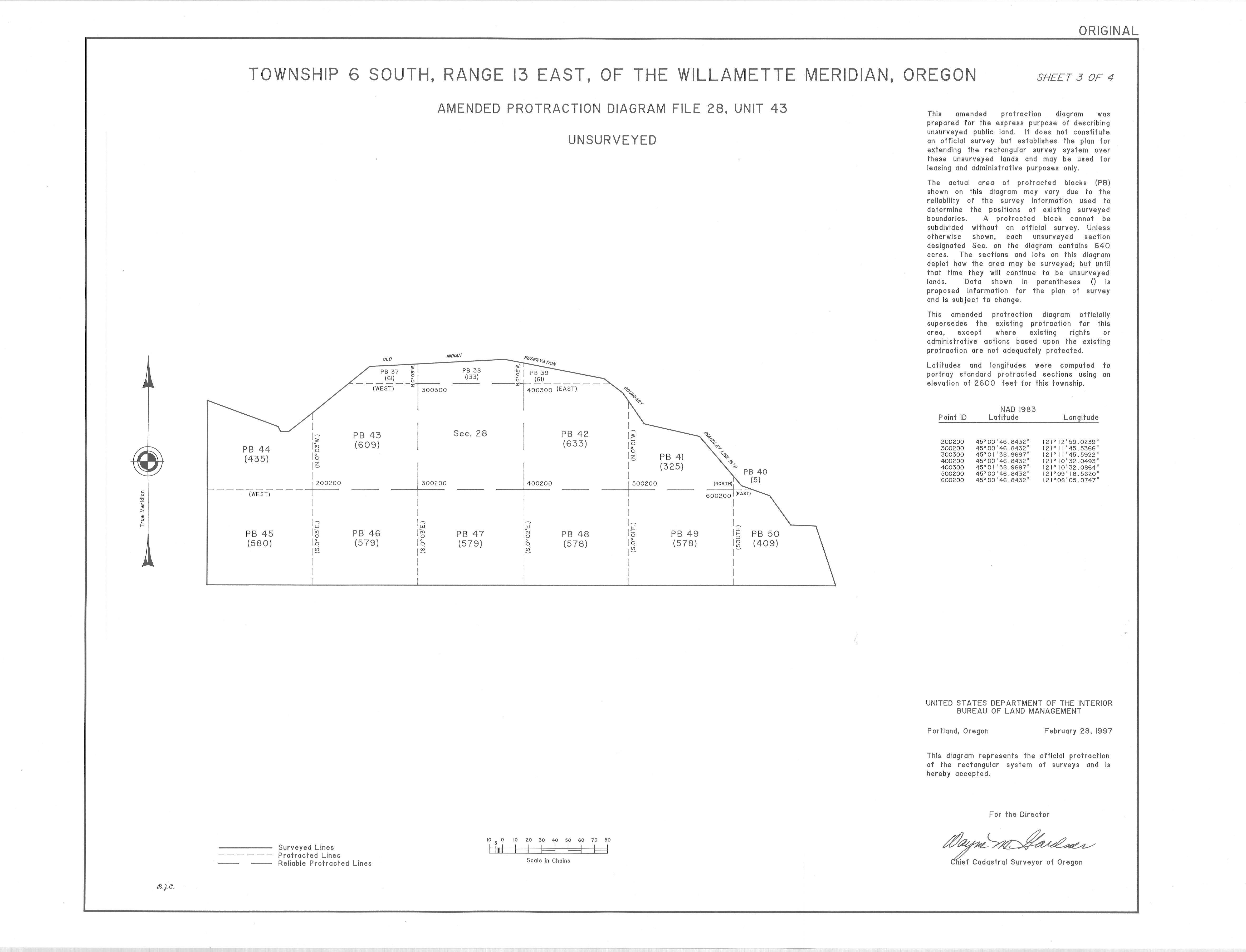 Land Status & Cadastral Survey Records Oregon/Washington BLM