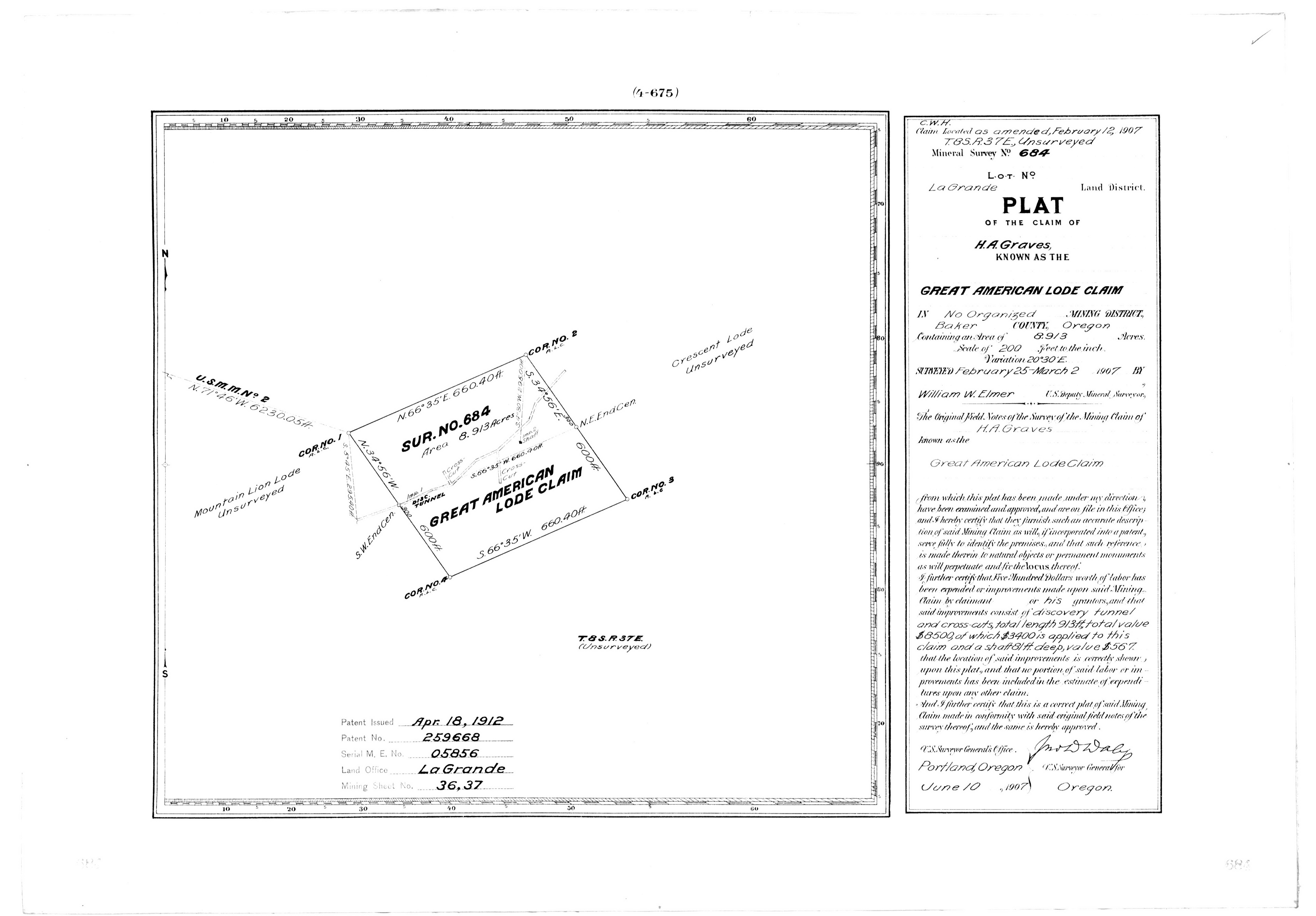 Land Status & Cadastral Survey Records Oregon/Washington BLM