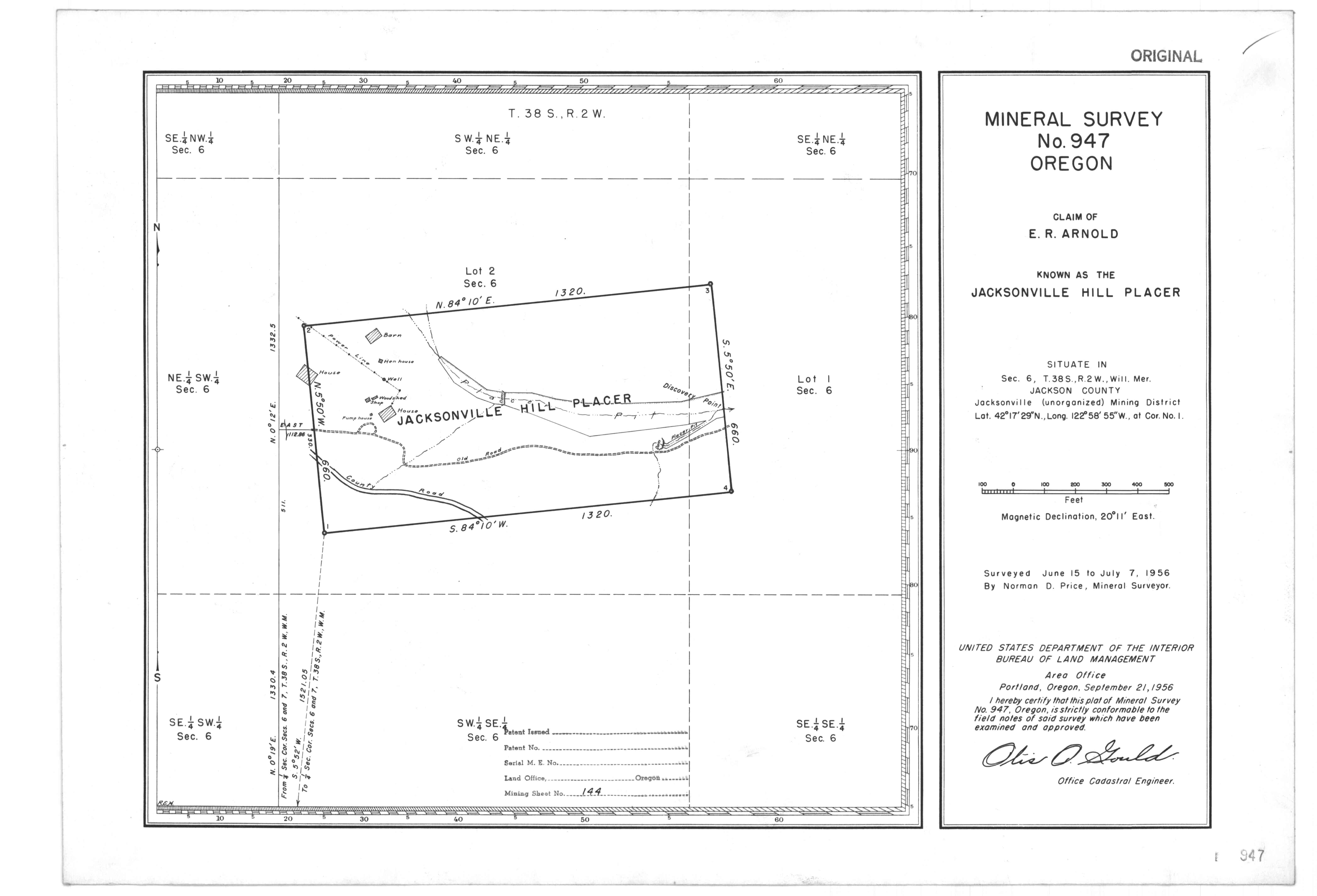 Land Status & Cadastral Survey Records Oregon/Washington BLM