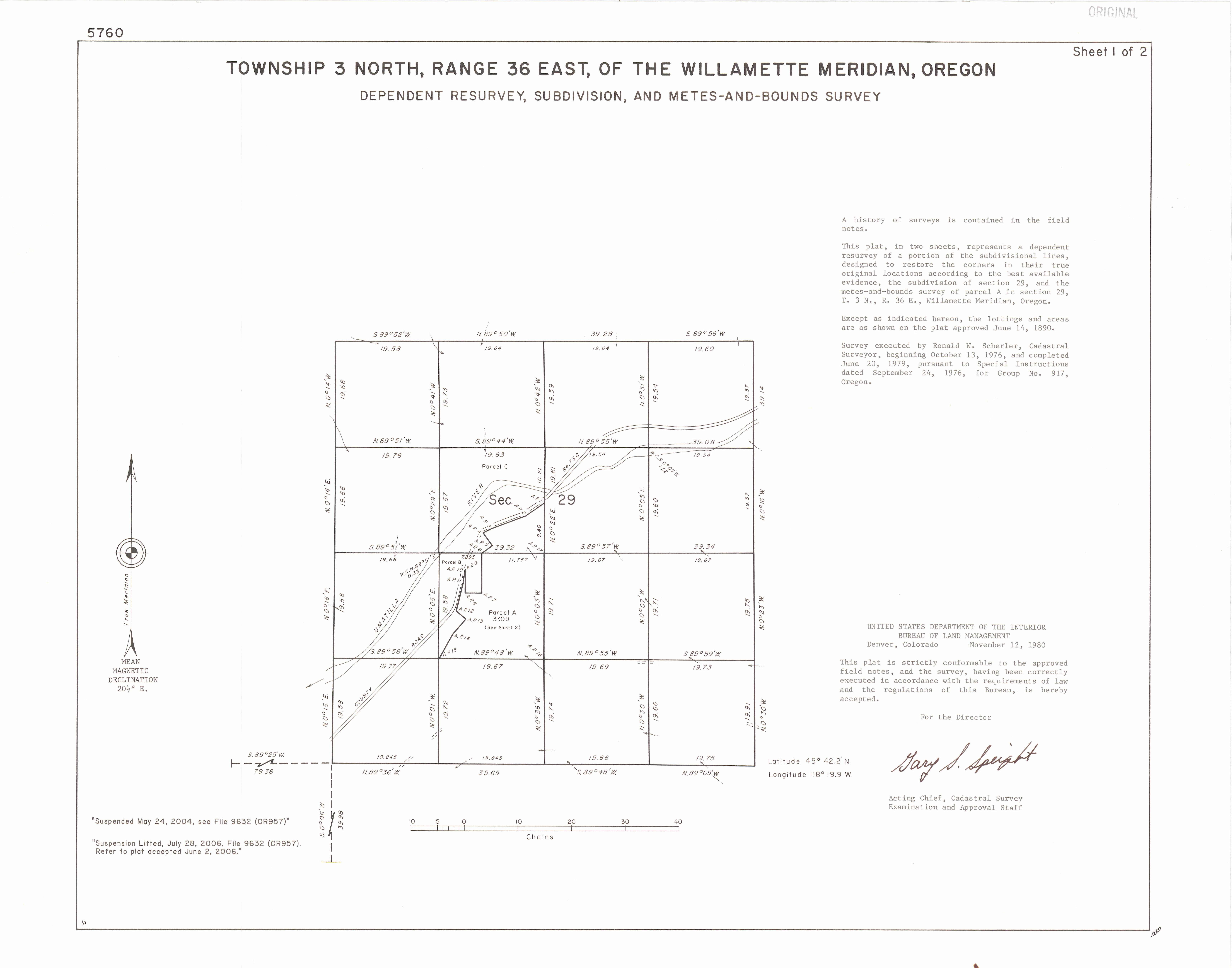 Land Status & Cadastral Survey Records Oregon/Washington BLM