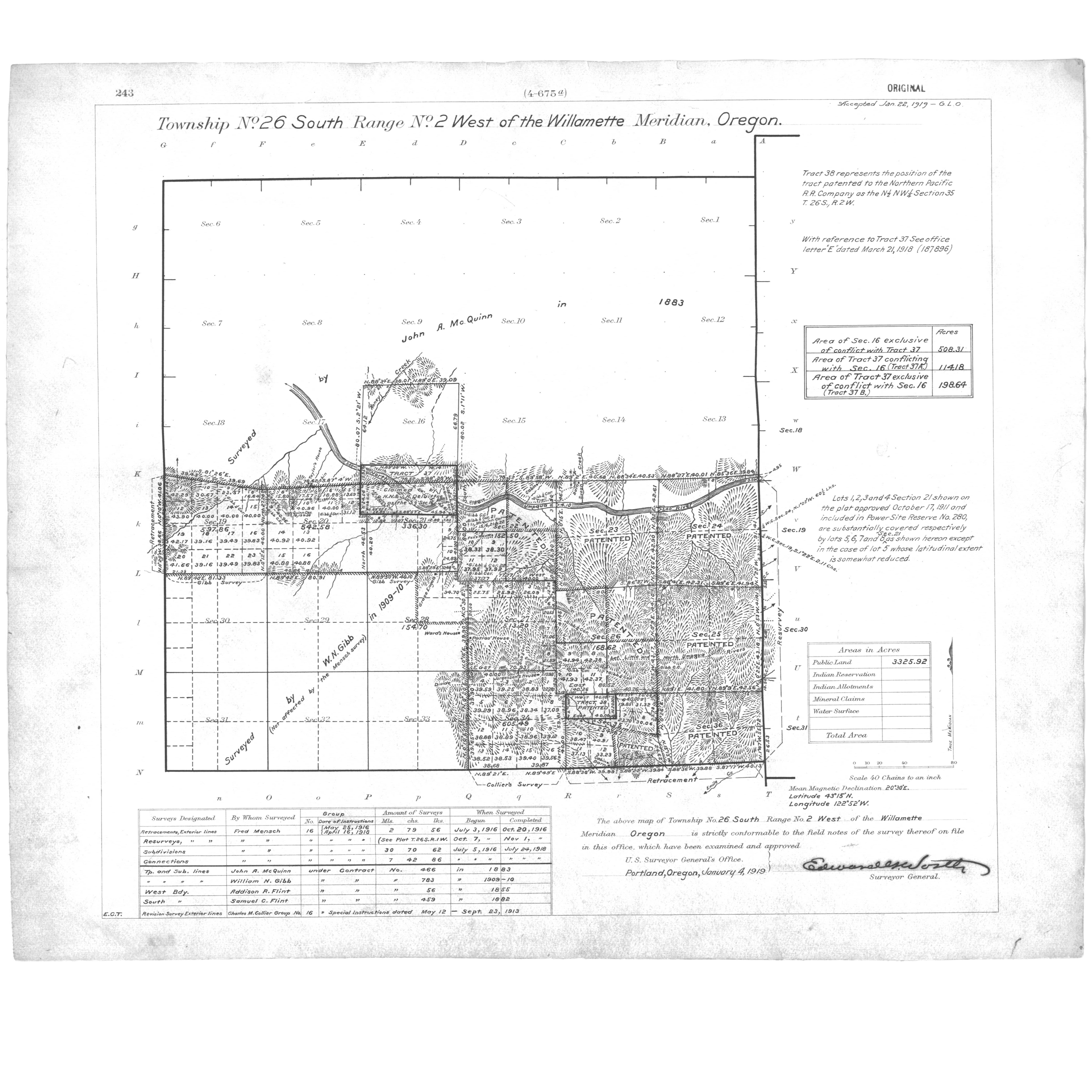 Land Status & Cadastral Survey Records Oregon/Washington BLM