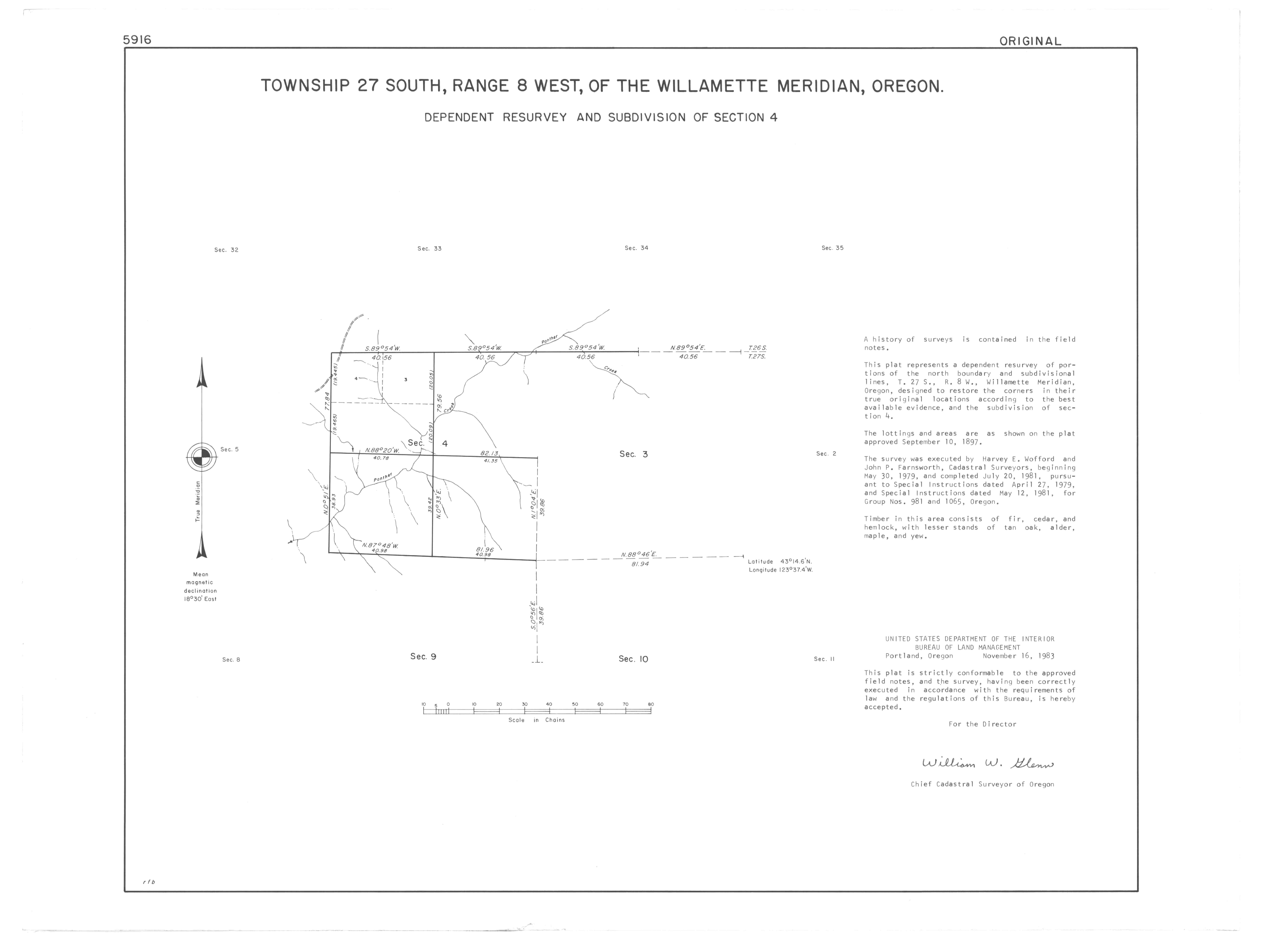 Land Status & Cadastral Survey Records Oregon/Washington BLM