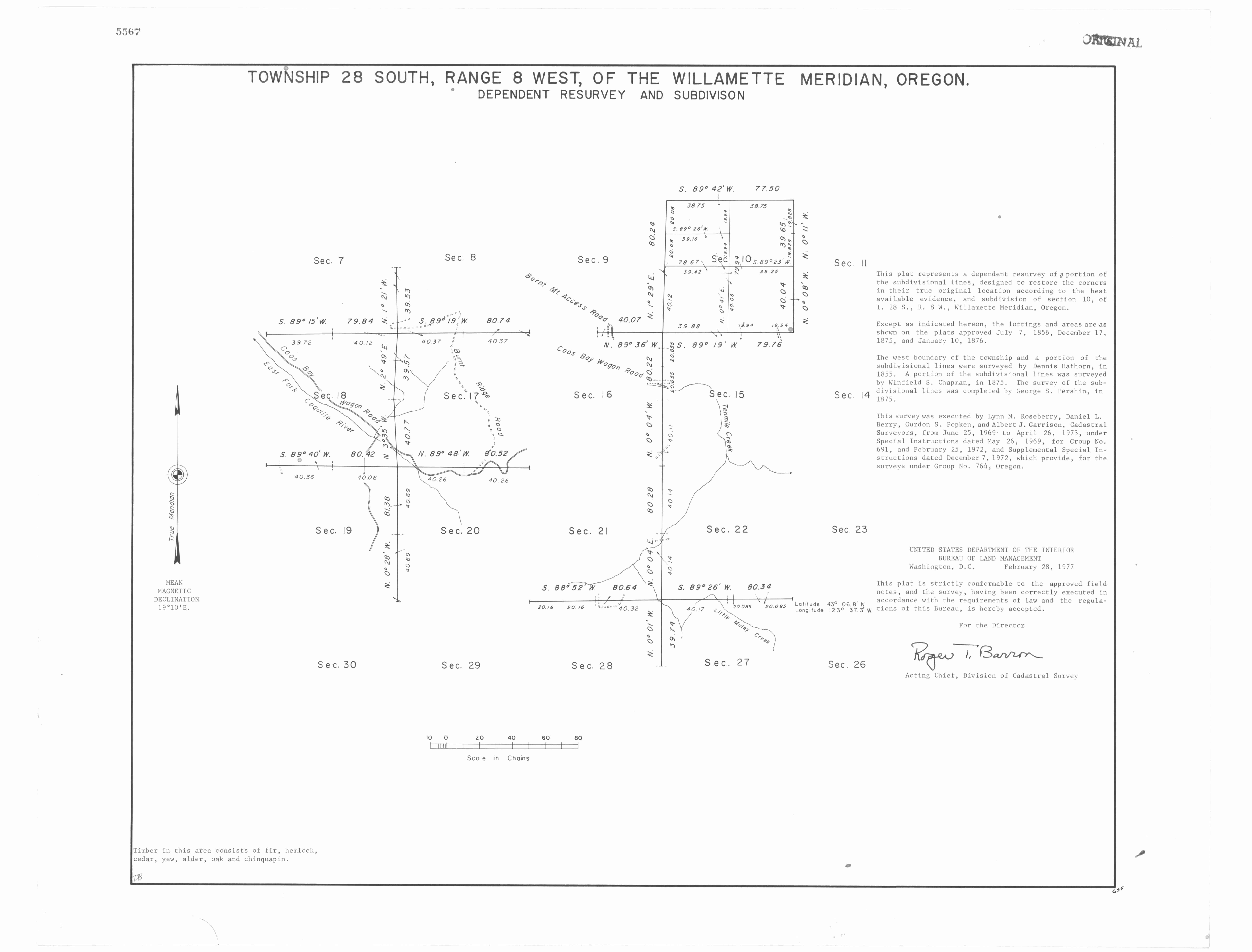 Land Status & Cadastral Survey Records Oregon/Washington BLM