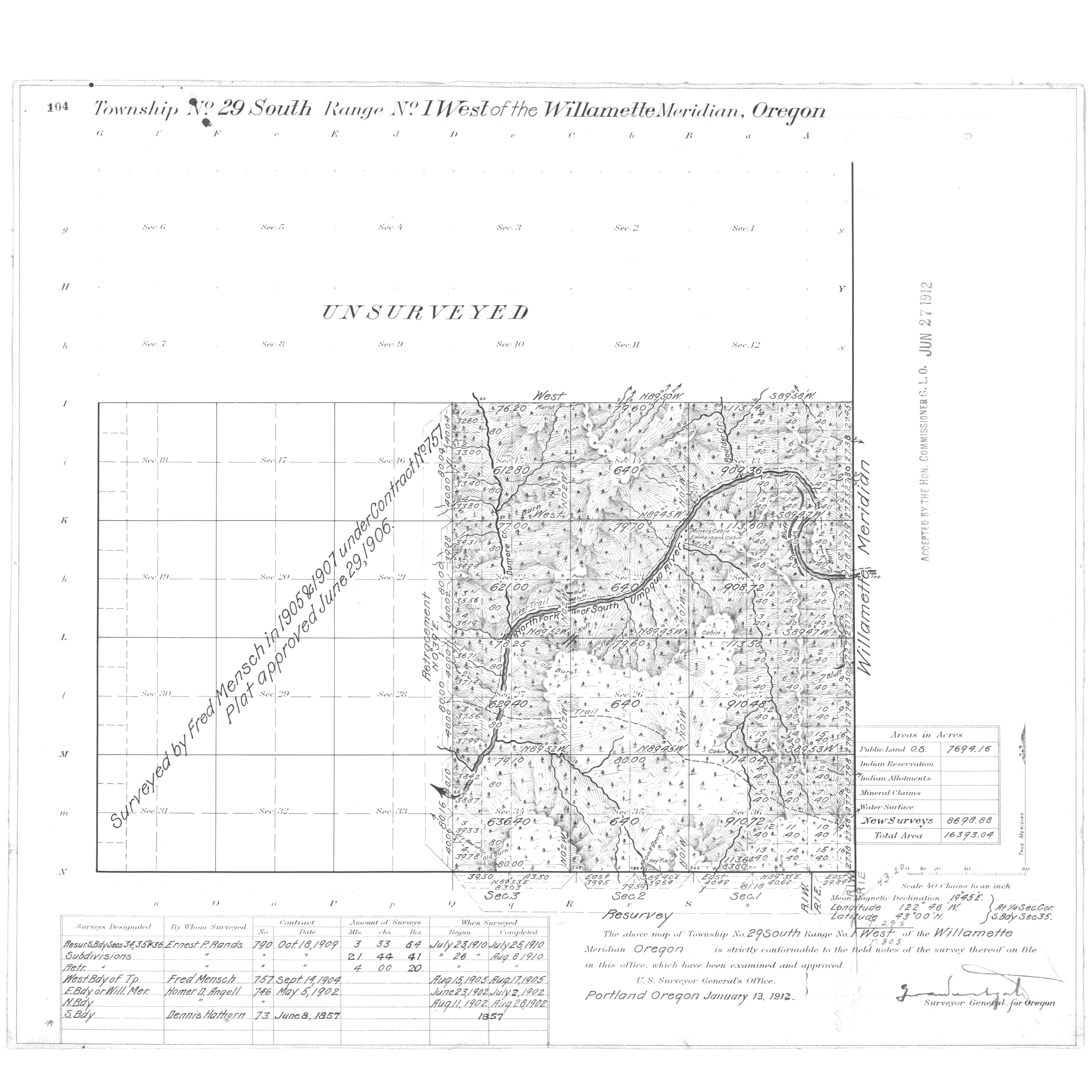 Land Status & Cadastral Survey Records Oregon/Washington BLM