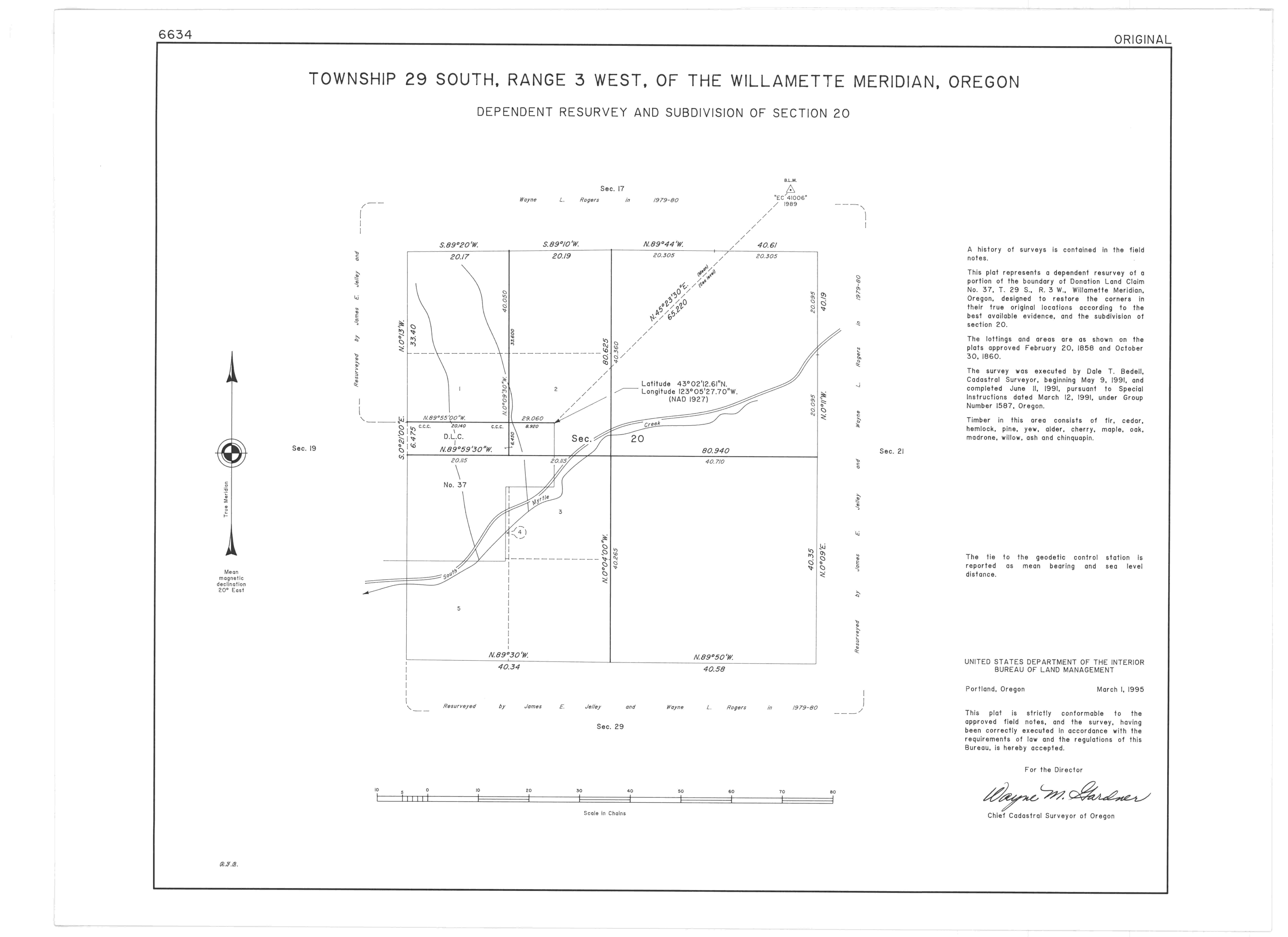 Land Status & Cadastral Survey Records Oregon/Washington BLM