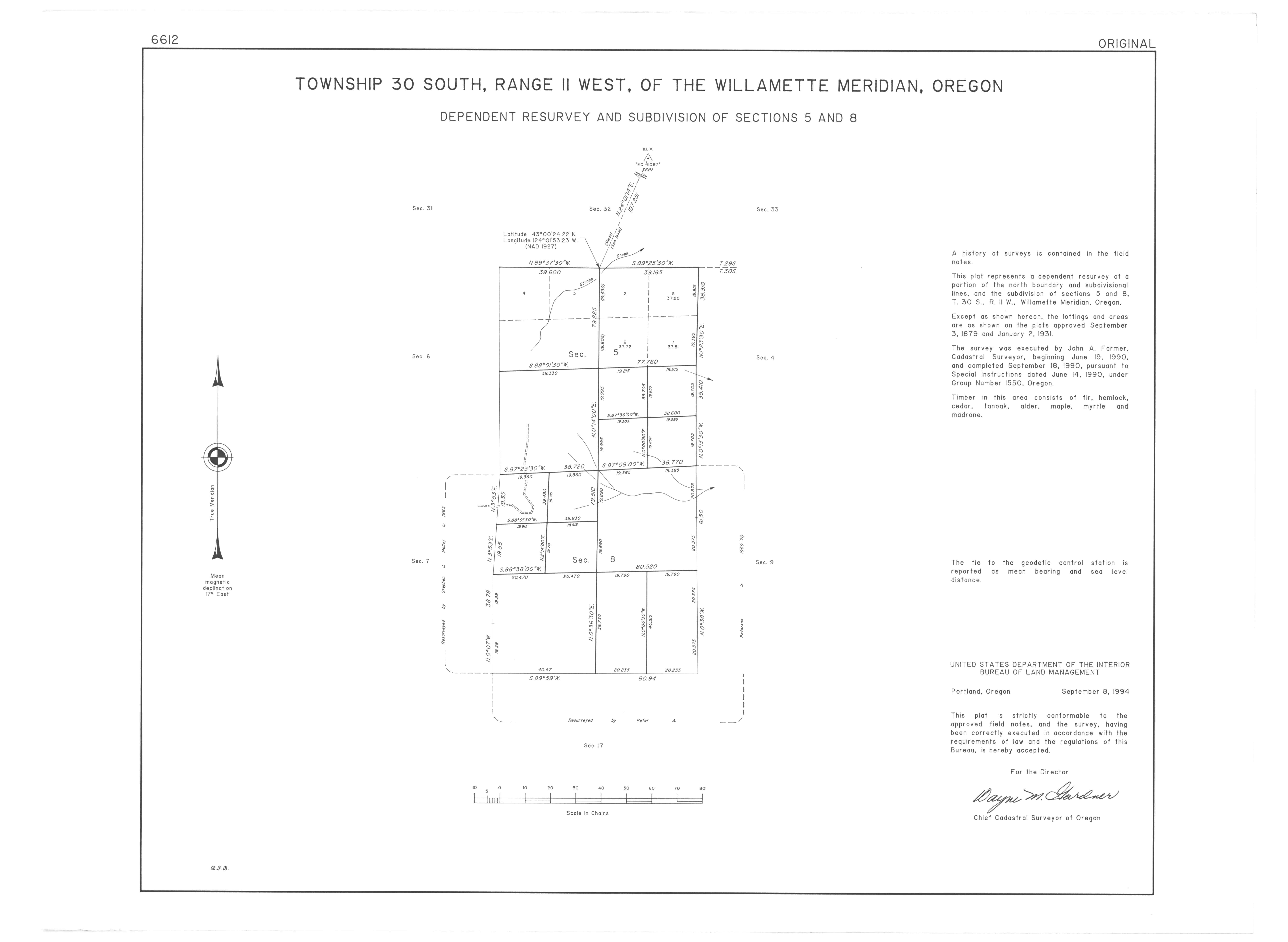 Land Status & Cadastral Survey Records Oregon/Washington BLM