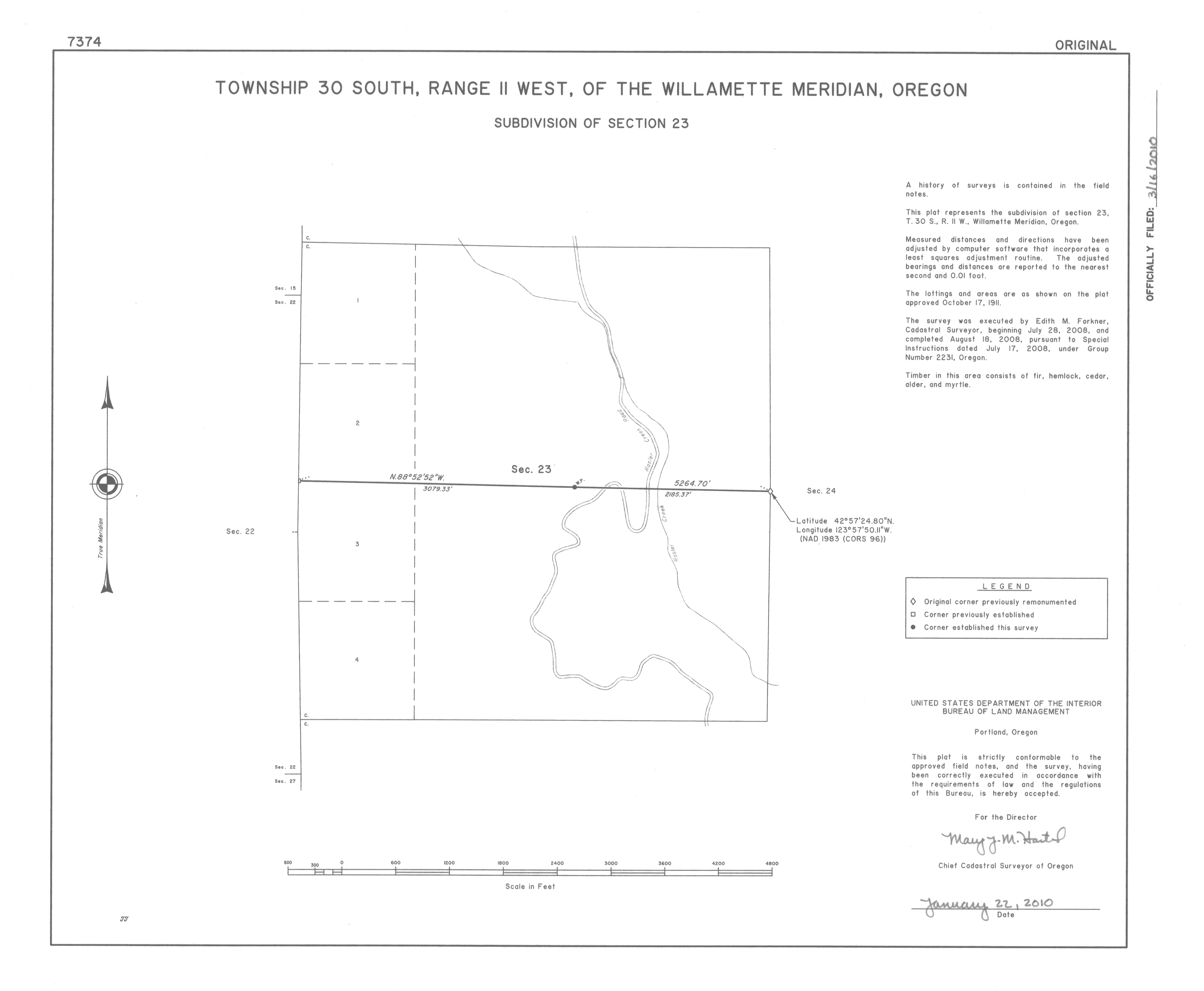 Land Status & Cadastral Survey Records Oregon/Washington BLM