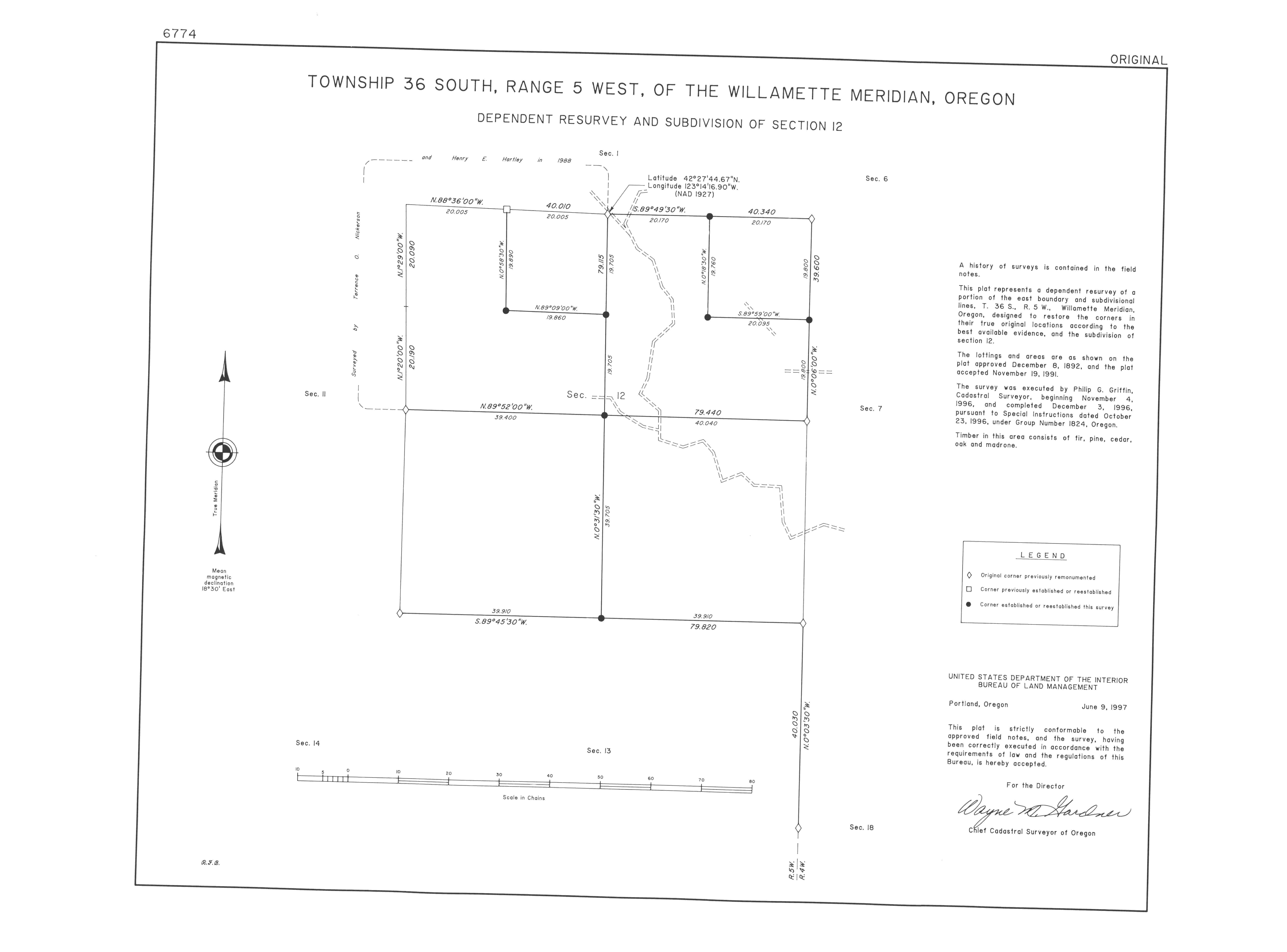 Land Status & Cadastral Survey Records Oregon/Washington BLM