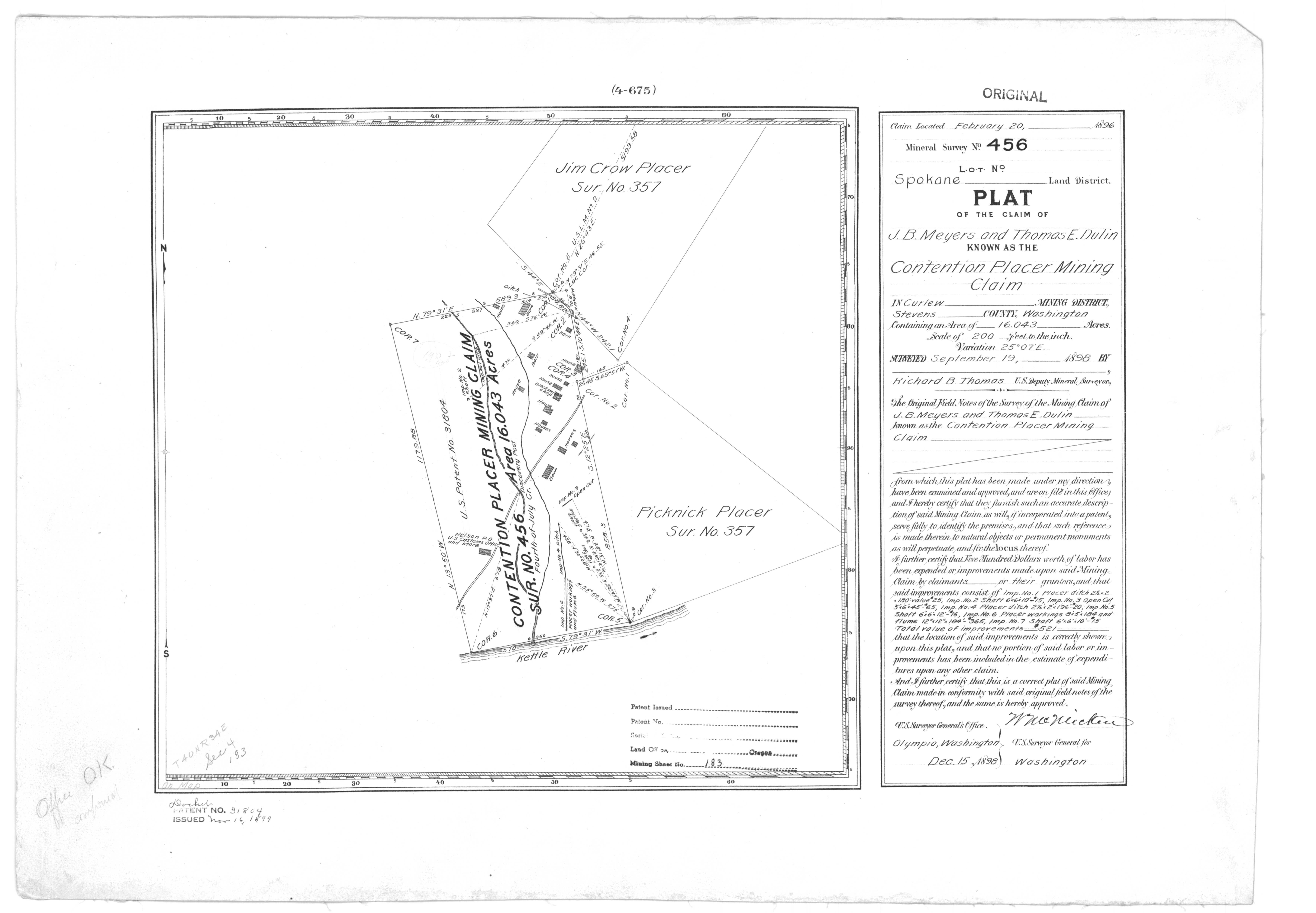 Land Status & Cadastral Survey Records Oregon/Washington BLM