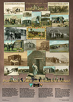Putting a face on Homesteading Poster