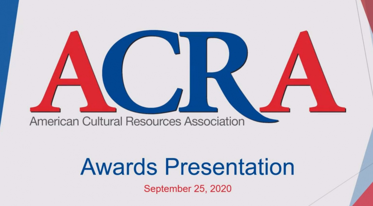 The American Cultural Resources Association Award.