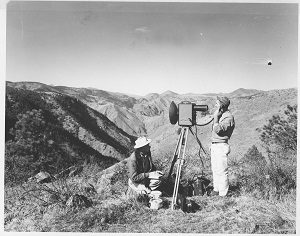 Cadastral Survey in Colorado, 1960, Photo courtesy BLM Colorado