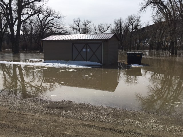 Flooding at Kipp Recreation Area
