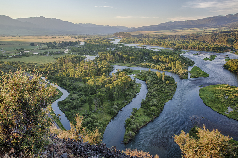 A landscape view of Snake River ACEC in Idaho. Photo by Bob Wick, BLM