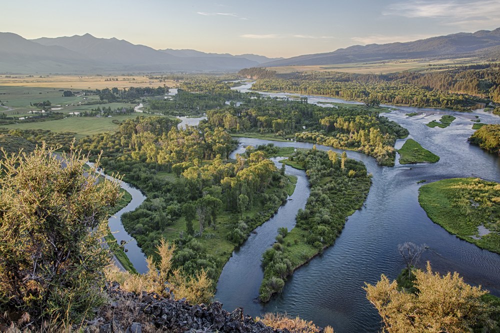 A landscape view of snake river in Idaho. Photo by Bob Wick, BLM.