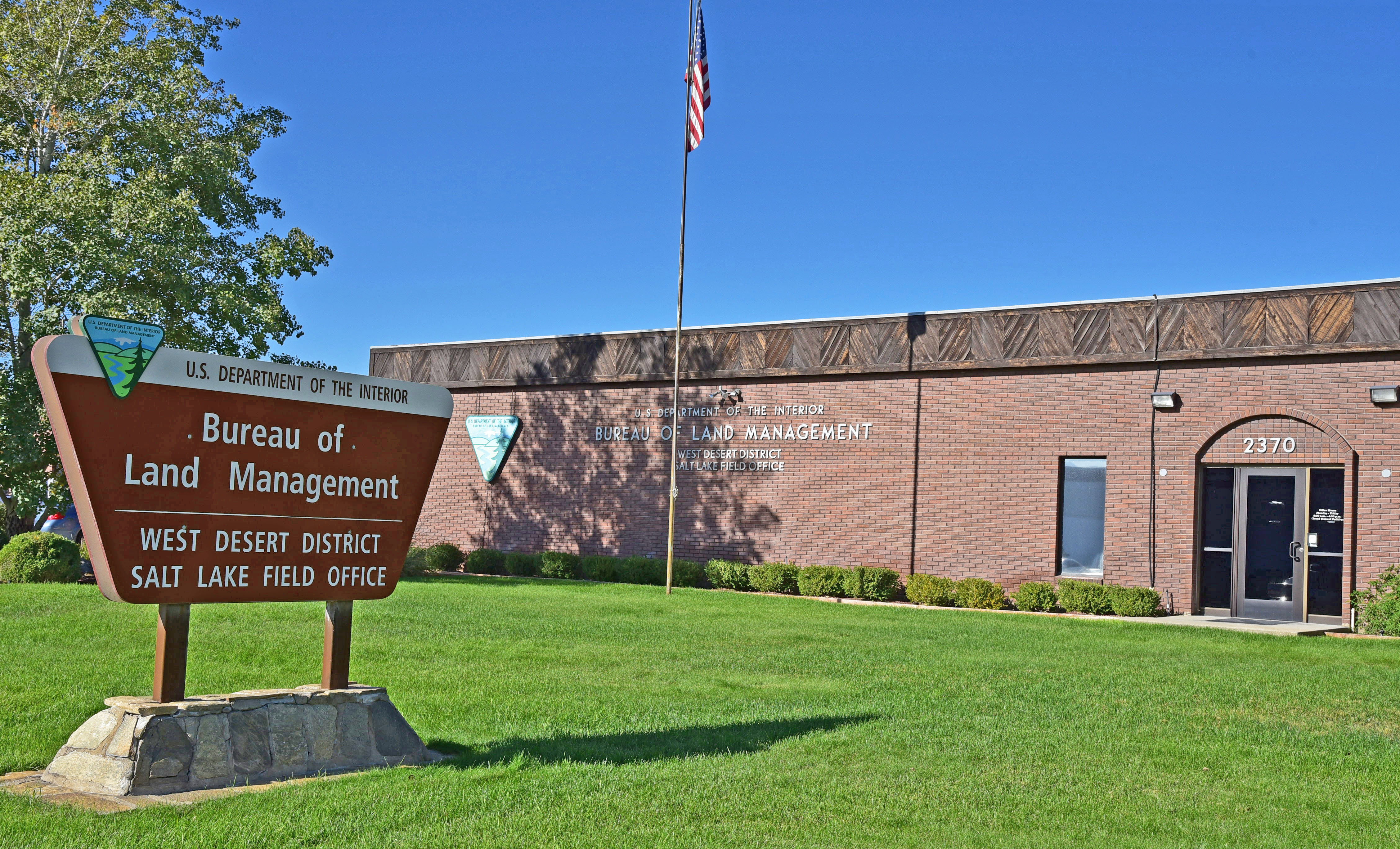 Utah Salt Lake Field Office Bureau Of Land Management