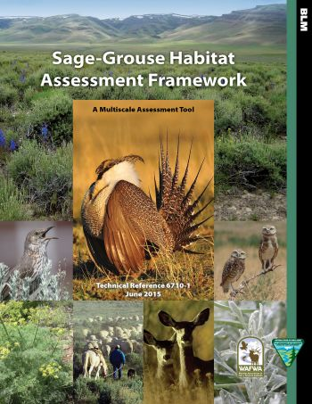 Sage-grouse Habitat Assessment Framework Cover