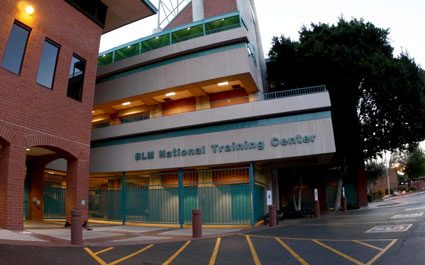 External photo of the National Training Center, BLM photo