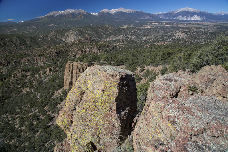 panoramic view of high desert landscape