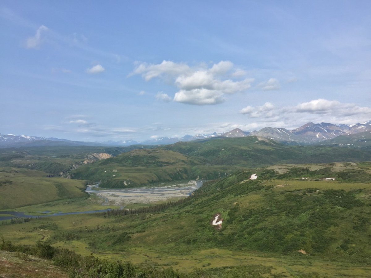 Overlook of a valley