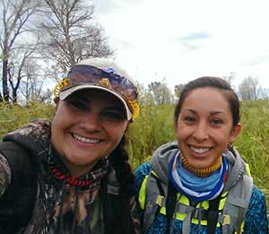 EFTA interns at BLM Colorado's San Luis Valley Field Office take a break from fieldwork to pose for a picture.