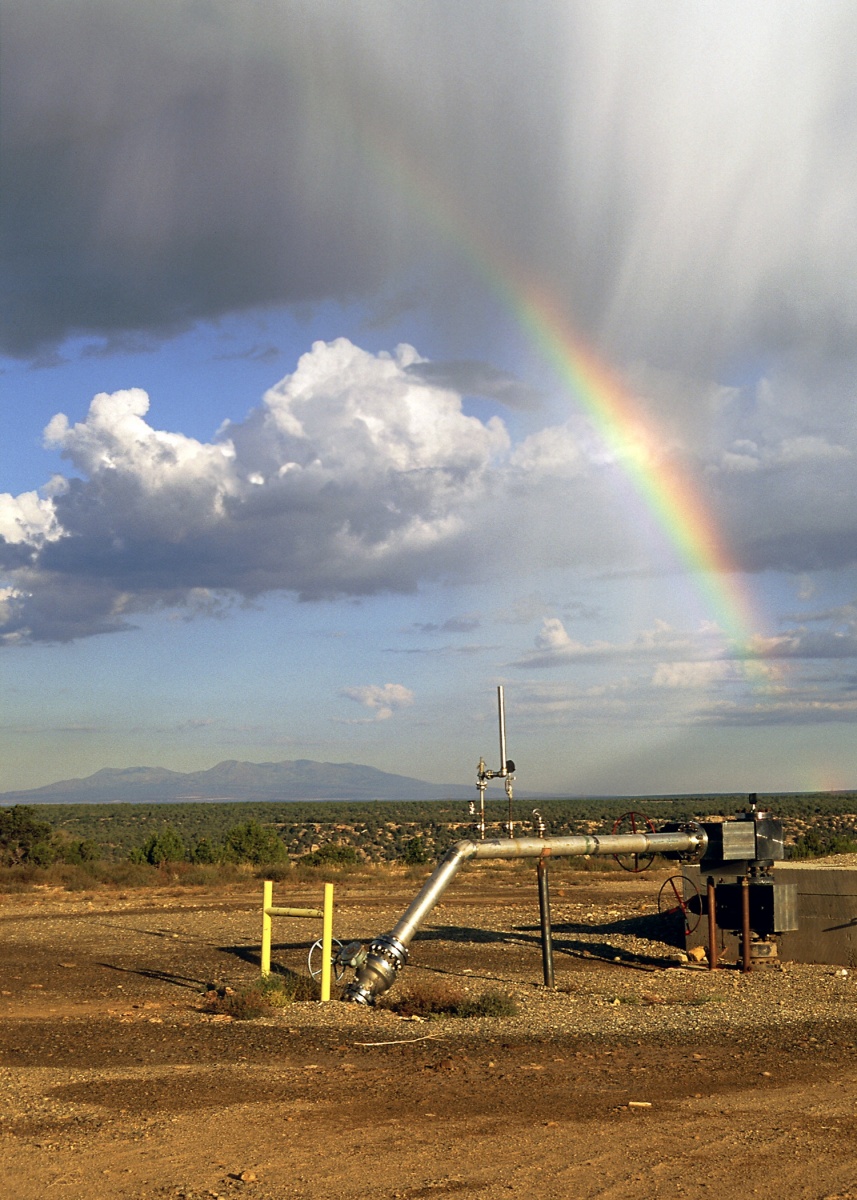 Oil and gas development in southwest Colorado. Photo by BLM Colorado.