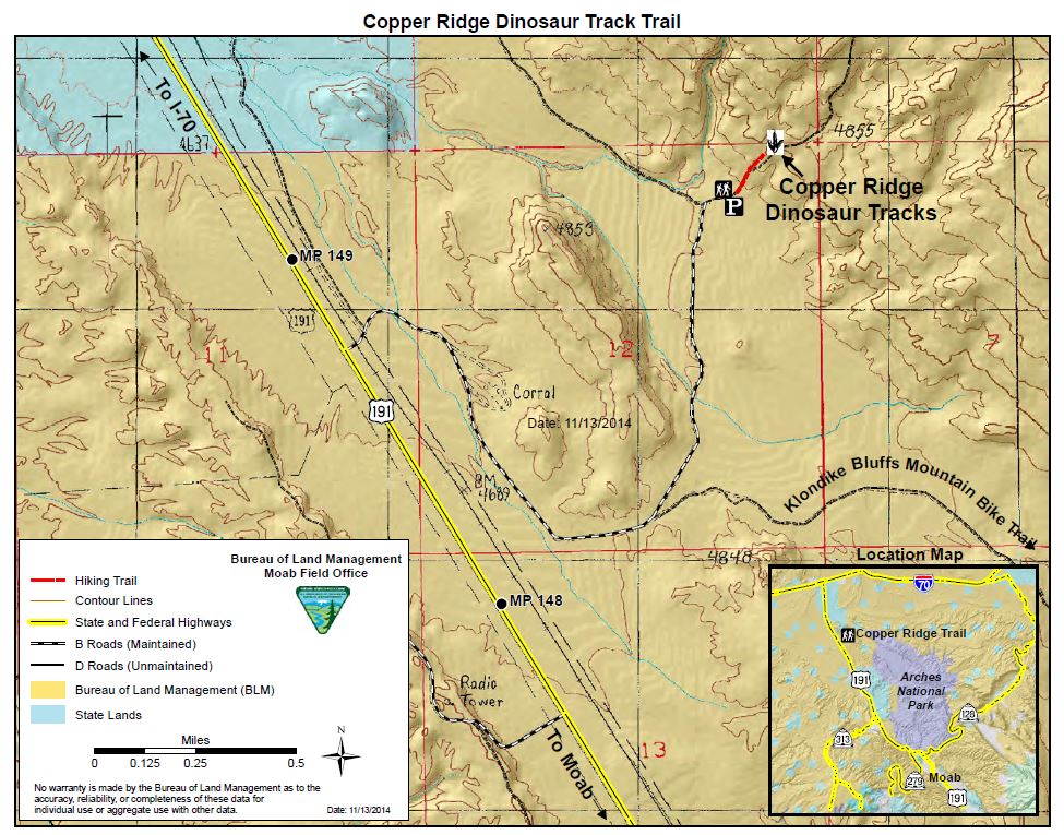Media: Public Room: Utah: Copper Ridge Dinosaur Track ...