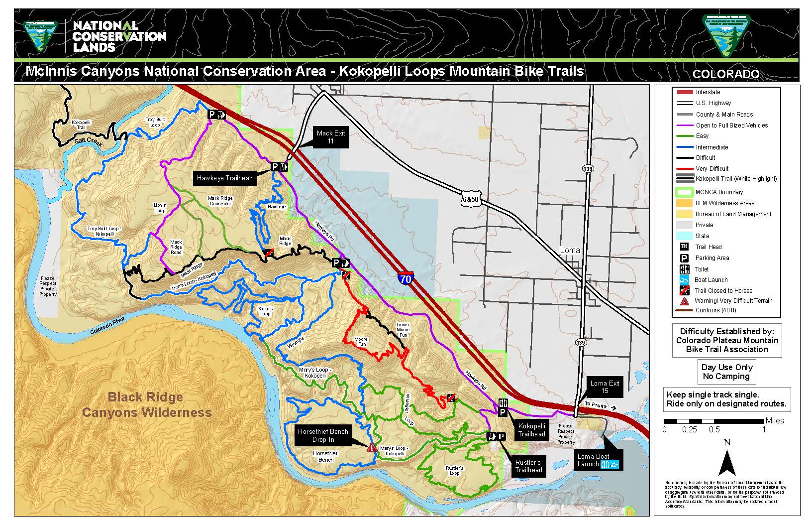 McInnis Canyons National Conservation - Kokopelli Trails 2019