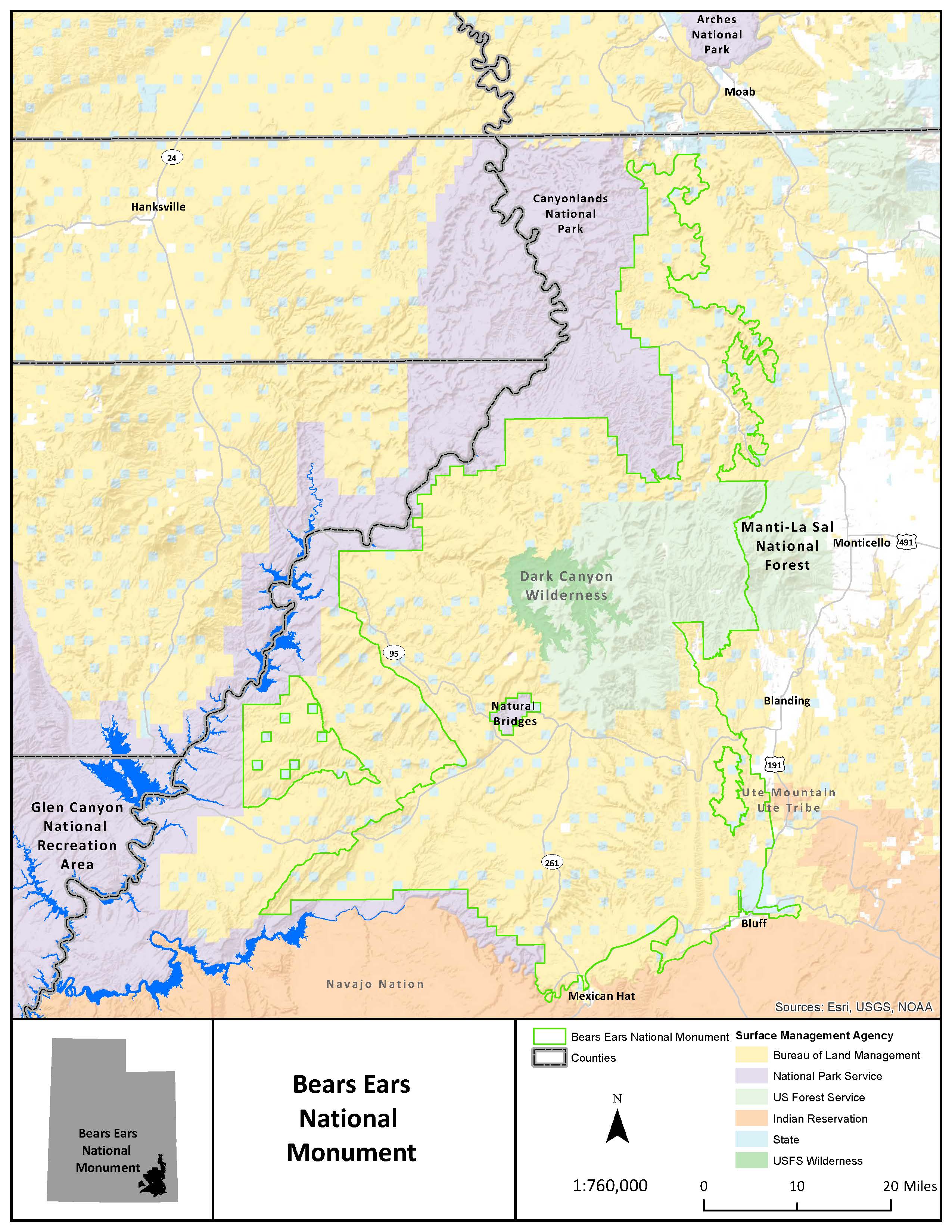 National Monument Map2 Bureau Of Land Management