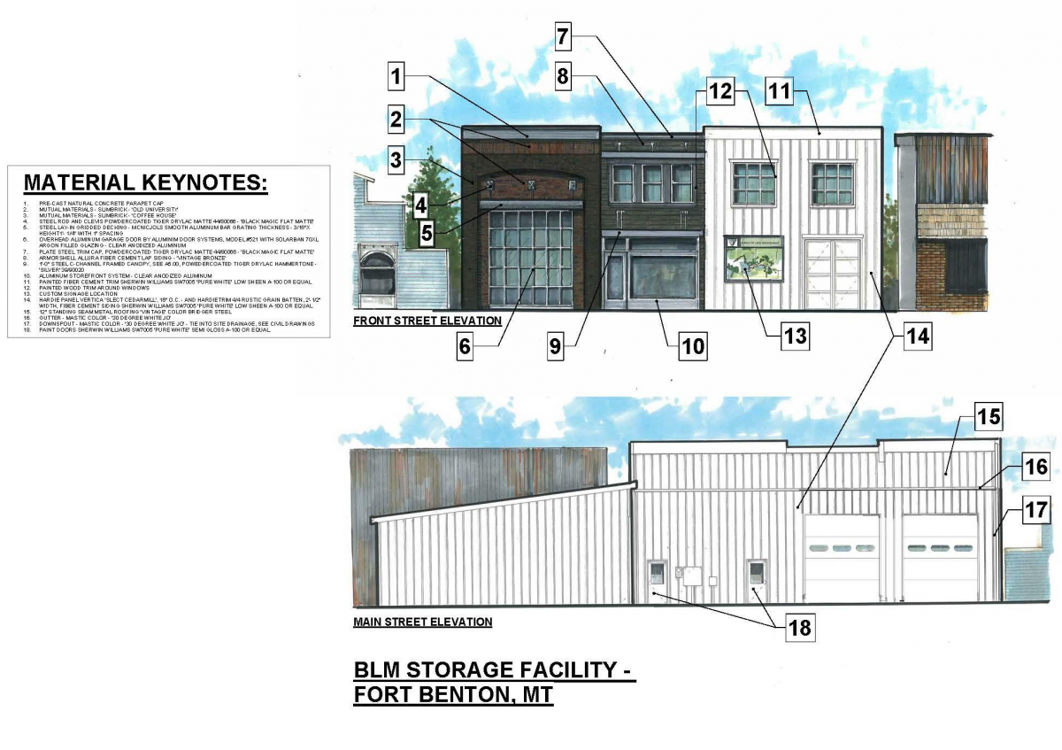 Rendering of new facility