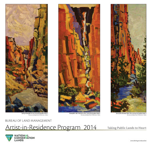 Bruneau-Jarbidge Rivers Wilderness poster from AiR Artist