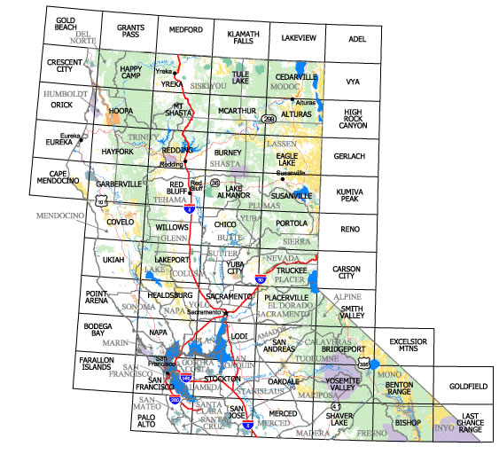 California Maps For Sale Bureau Of Land Management