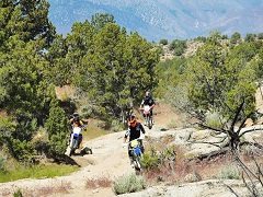 OHV riding at Fort Sage. 