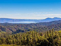 Overlook of the Cow Mountain Recreation Area.  Photo by Thomas Delgado, BLM Volunteer.