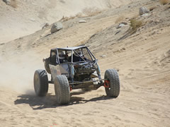 An off-highway vehicle in the Johnson  Valley Off-Highway Vehicle Area.  Photo by Dave Christy, BLM.