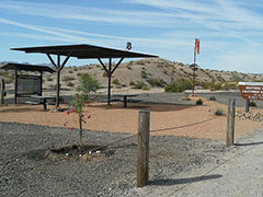 Historic Route 66 California Gateway Site, south of Needles. Photo by Mike Ahrens, BLM.