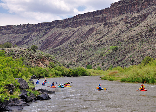 Kayaking in the RÃƒÆ’Ã†â€™Ãƒâ€šÃ‚Â­o Grande del Norte National Monument 