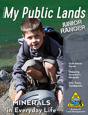 Minerals in Everyday Life Junior Ranger Cover