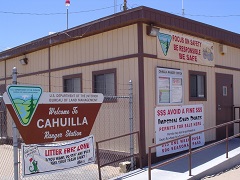 Exterior of Cahuilla Ranger Station. Photo by the BLM