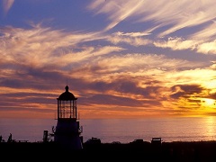 Cape Mendocino Lighthouse, King Range National Conservation Area, CA. Photo by Bob Wick, BLM.