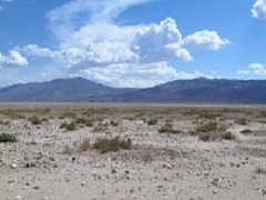 A picture of public lands in Inyo County, north of Trona, California. Photo by BLM. 