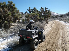 An image of off-highway vehicle use within the BLM Bakersfield Field Office jurisdiction (BLM).