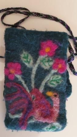 Join Deb McFarlane at the California Trail Interpretive Center and learn how to make a felted cell phone case.