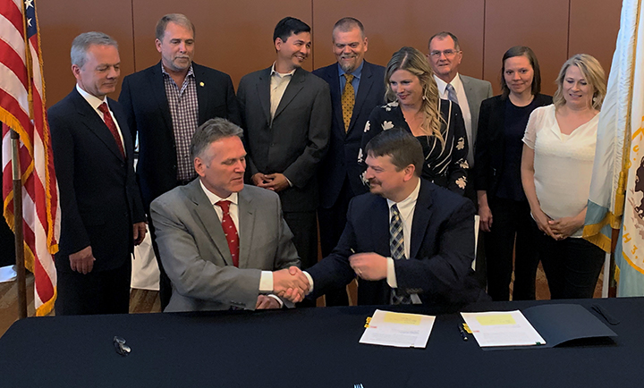 Fortymile subunit and Bering Glacier PLO revocation signing ceremony