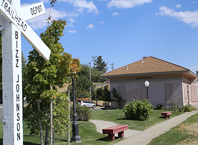  historic Susanville Railroad Depot