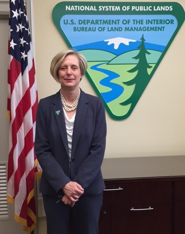 Official photo of BLM Alaska Acting State Director Karen Mouritsen