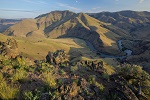 Landscape view of the river along the Deschutes Backcountry Byway in Oregon. Photo by Bob Wick, BLM.